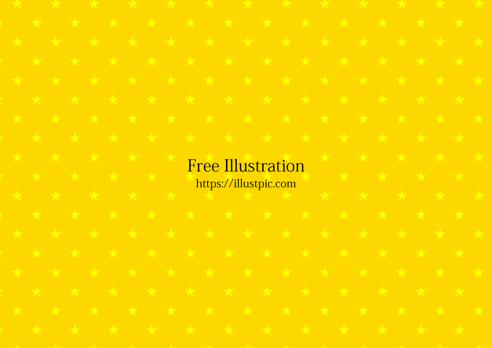 Star Pattern on Yellow Background