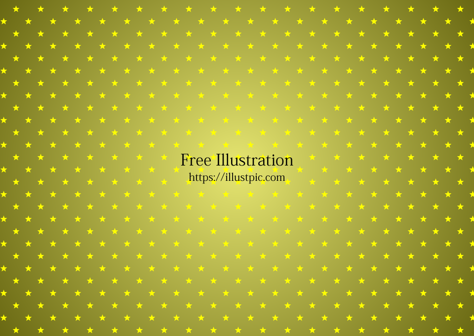 Star Pattern on Gold Background
