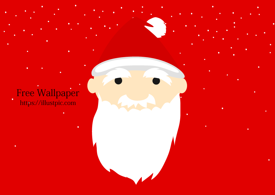 Cute Santa Claus Face