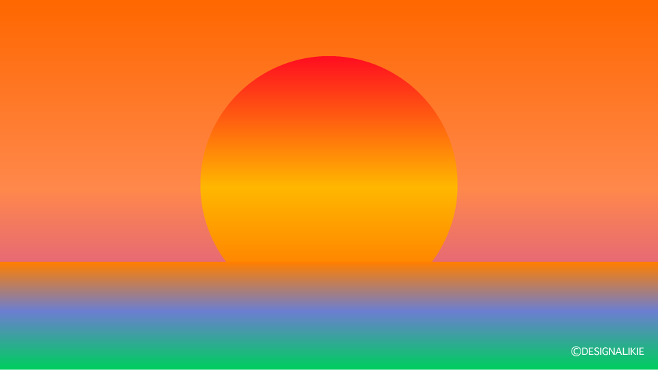 夕日ビーチ